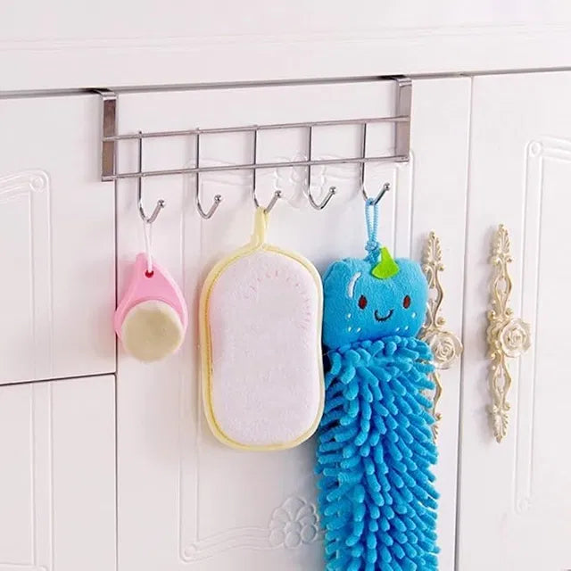 Stainless Steel Over the Door Hook Hanger